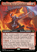 Orthion, Hero of Lavabrink (MOM-379) - March of the Machine: (Extended Art)