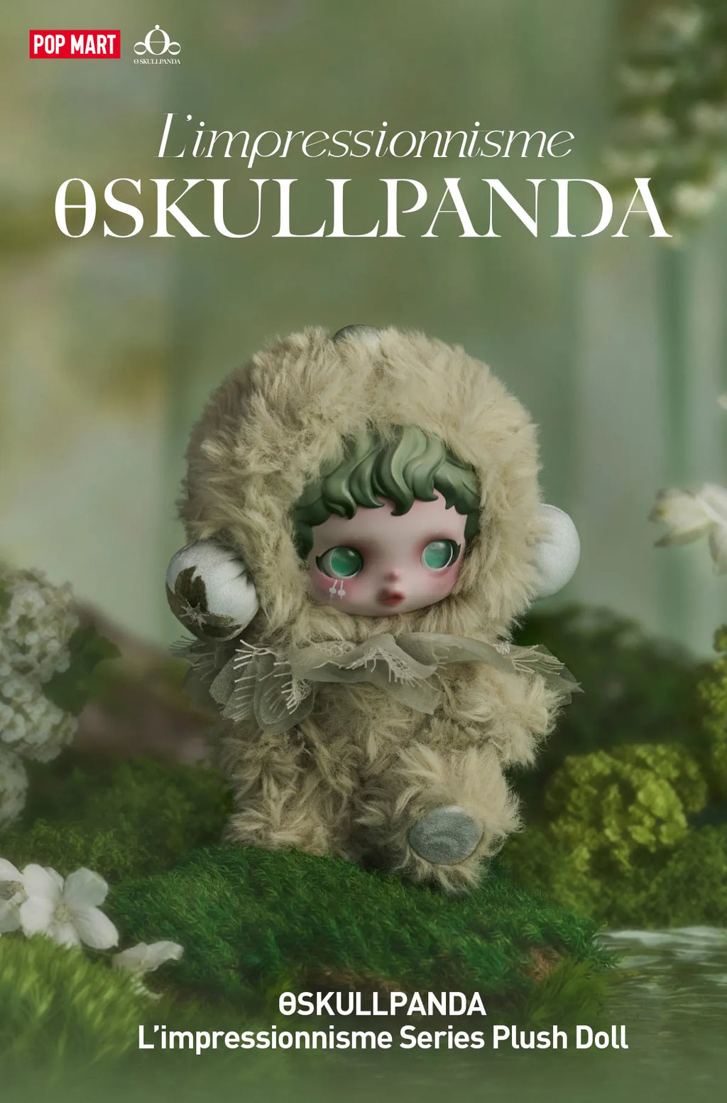[RESTOCK: JULY] POPMART θSKULLPANDA L'impressionnisme Series Plush Doll