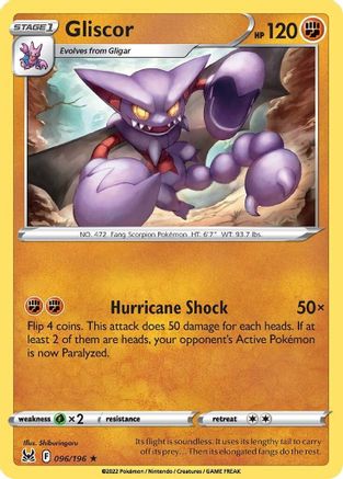 Gliscor 096/196 - SWSH11 Lost Origin