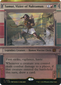 Samut, Vizier of Naktamun (MAT-224) - March of the Machine: The Aftermath: (Showcase) (Borderless) Foil