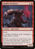Onakke Javelineer (MOM-156) - March of the Machine