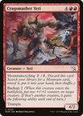 Cragsmasher Yeti (MOM-333) - March of the Machine