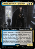 Gríma, Saruman's Footman (LTC-140) - Tales of Middle-earth Commander: (Extended Art)